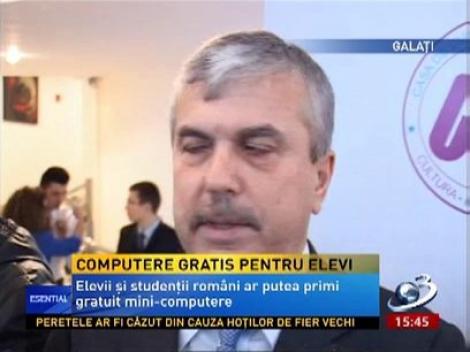 Elevii şi studenţii ar putea primi gratuit mini-computere