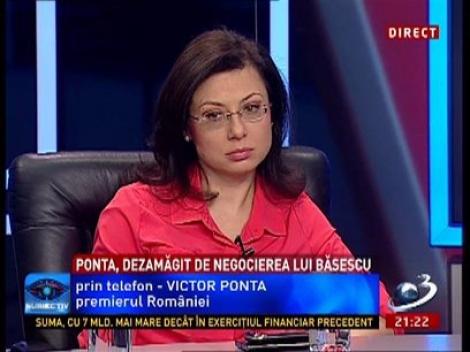 Victor Ponta: După ce nu va mai fii preşedinte, noi rămânem să acoperim din buzunarul nostru 9 miliarde de euro pe care România i-a pierdut astăzi