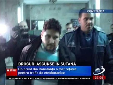 Constanţa. Preot arestat pentru trafic de droguri etnobotanice