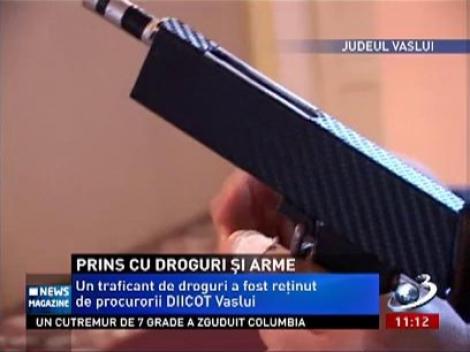 Traficant de droguri din Vaslui, reţinut de procurorii DIICOT