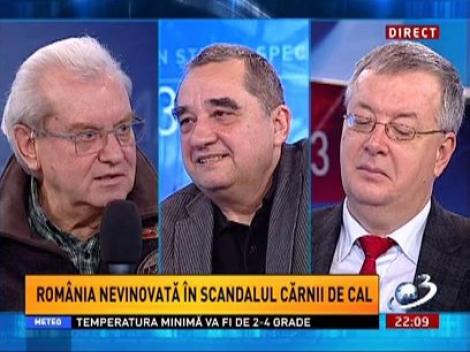 Gheorghe Mencinicopschi, despre diferenţa dintre carnea de cal şi cea de vită