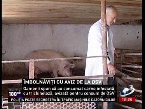 Carne de porc, infestată cu trichineloză la Vaslui