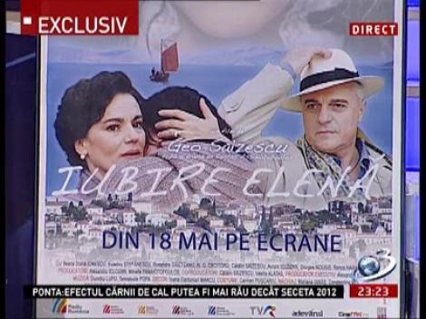Sinteza Zilei: "Iubire Elenă", cel mai recent film al lui Geo Saizescu, lansat pe 18 mai