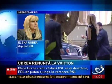 Elena Udrea renunţă la poşetele scumpe