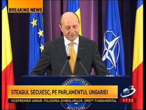 Băsescu explică de ce râdea cu Viktor Orban la Bruxelles