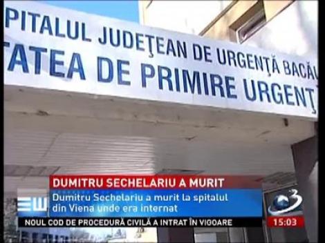 Dumitru Sechelariu a murit într-un spital din Viena
