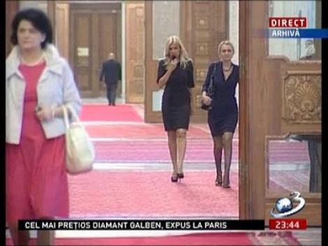 Sfatul lui Badea pentru Udrea: Dacă tot mergeţi pe tocuri, haideţi să învăţaţi să mergeţi pe tocuri!