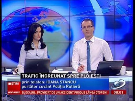 Accident pe DN1. Traficul rutier a fost blocat