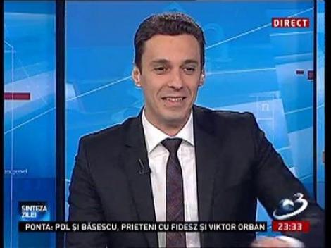 Mircea Badea: Domnul Băsescu stă bine cu prostata! Dacă are un dormit de 200 de meri, înseamnă că stă bine cu prostata! Hai că doamna Băsescu ia calul și se duce!