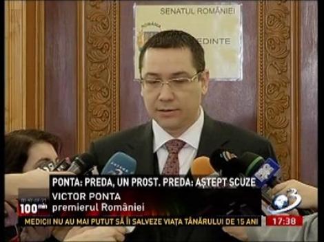 Cezar Preda îi dă replică lui Victor Ponta după ce l-a jignit: Eu întodeauna am dus bătălia politică cu arme civilizate