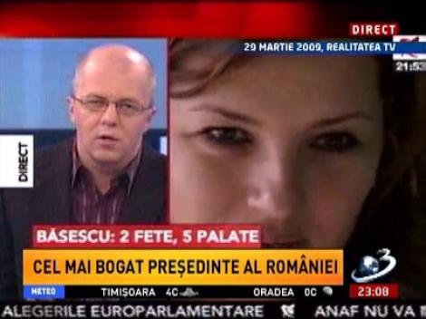 Sinteza Zilei. Traian Băsescu: 2 fete, 5 palate
