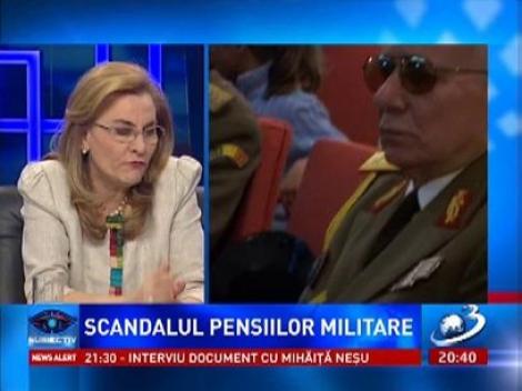 Subiectiv: Scandalul pensiilor militarilor continuă