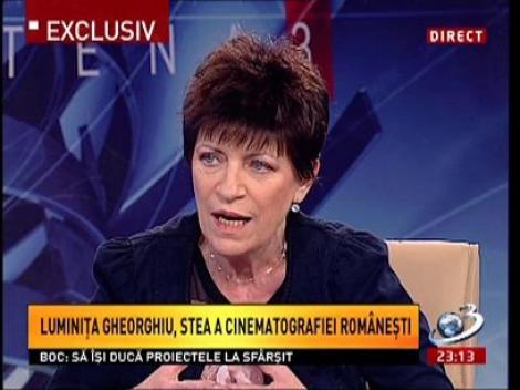 Sinteza Zilei: Luminița Gheorghiu, o stea a cinematografiei românești
