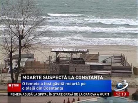 Moarte misterioasa: Cadavrul unei femei, gasit pe plaja din Constanta