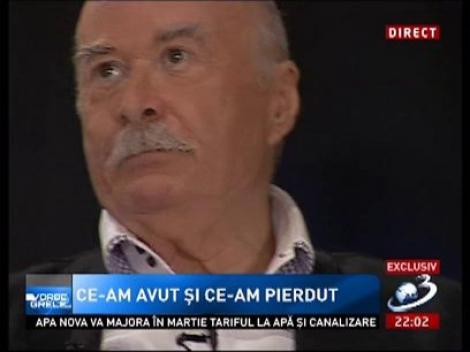 Tudor Gheorghe: Avem talentul să ne abandonăm repede valorile, să ne facem că nu au existat!