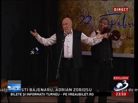 Tudor Gheorghe, interpretare live, spectacol-omagiu adus civilizației rurale și dedicat marelui scriitor Marin Sorescu