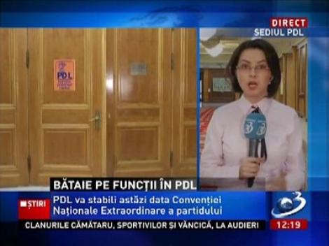 Bătaie pe funcții în PDL. Democrat liberalii se reunesc astăzi