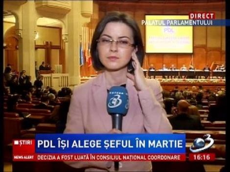PDL își alege șeful în martie