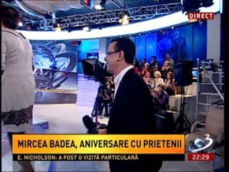 Mircea Badea, aniversare cu prieteni! Florica Lavric şi Victor Ciutacu îl felicită pe jurnalist de ziua lui