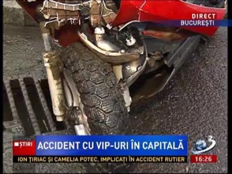 Camelia Potec, implicată într-unaccident în Capitală