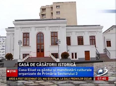 Noua casă de căsătorii a sectorului 3 a fost inaugurată de Dragobete