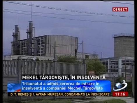 Mechel Târgovişte a intrat în insolvenţă