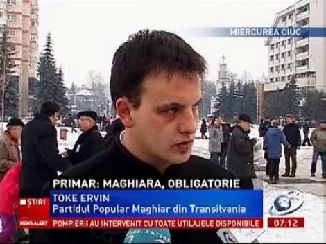 "Cunoaşterea limbii maghiare e OBLIGATORIE în Miercurea Ciuc, nu discriminatorie", susţine edilul oraşului