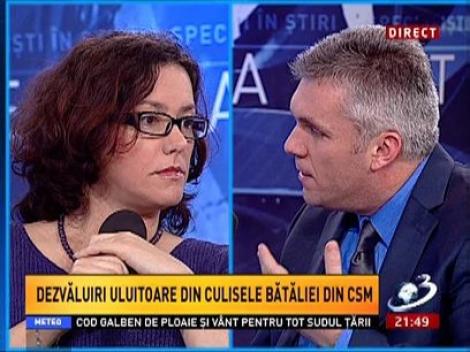 Sinteza Zilei: Dialogul incredibil dintre Oana Hăineală şi judecătoarea Mădălina Afrăsinie