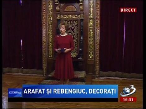 Raed Arafat şi Victor Rebengiuc, decoraţi de Casa Regală