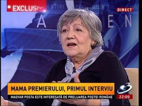 Mama premierului Ponta: Am protestat cu Victor în Piaţa Universităţii