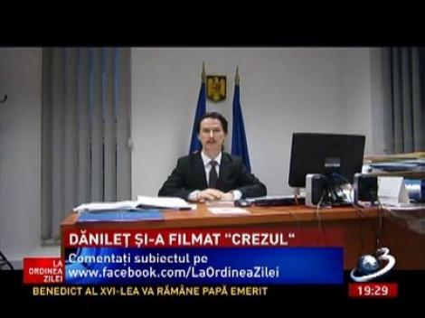 La Ordinea Zilei: Dănileţ şi-a filmat "crezul"