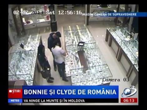 Bonnie şi Clyde de România: Doi tineri îngrăgostiţi, specialişti în furtul de bijuterii