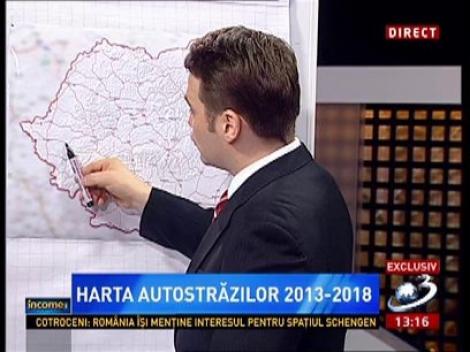 Dan Şova explică situaţia autostrăzilor aflate în construcţie sau în procesul de atribuire