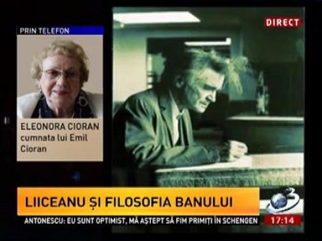 Secvenţial: Cumnata lui Emil Cioran, despre acţiunile lui Gabriel Liiceanu