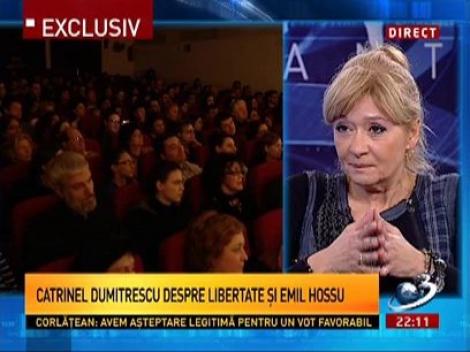 Catrinel Dumitrescu: Scena este singurul loc în care eu mă simt liberă, fericită şi puternică