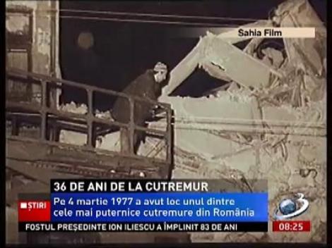Se împlinesc 36 de ani de la cutremurul din 1977