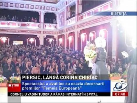 Florin Piersic şi Corina Chiriac, primiţi călduros la Bistriţa