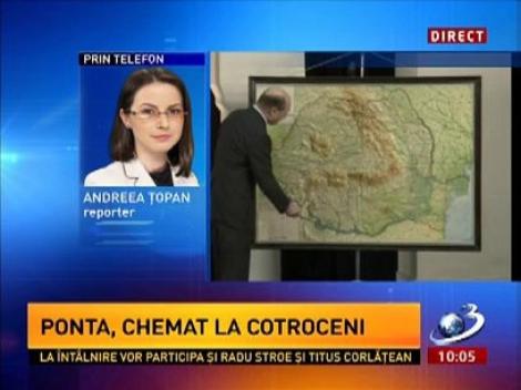 Ponta, Stroe şi Corlăţean, convocaţi de Băsescu la Cotroceni