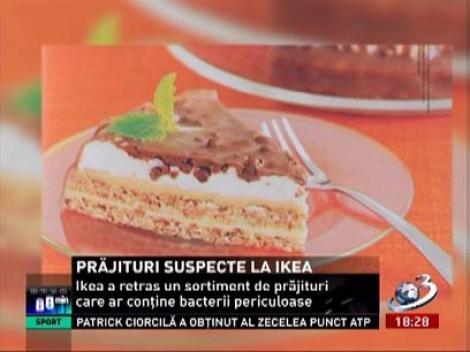 Prăjituri contaminate cu bacterii fecale, descoperite în restaurantele din Ikea