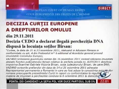 Corneliu Bîrsan: Am cerut eu însumi să mi se ridice imunitatea în măsura în care Curtea găsea de cuviinţă să o facă
