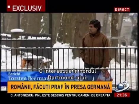 Romanii, făcuţi praf în presa germană