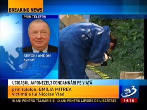 Ucigaşul studentei japoneze, condamnat pe viaţă