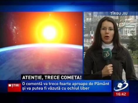 Cometa Pan-STARRS va trece aproape de Pamant si poate fi vazuta cu ochiul liber