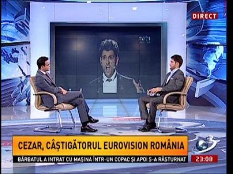 Cezar Ouatu, despre cum si-a descoperit vocea de "soprana"