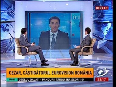 Mircea Badea, despre prestatia colonelului Turcelu de la Eurovision