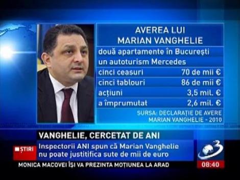 Marian Vanghelie, cercetat de ANI
