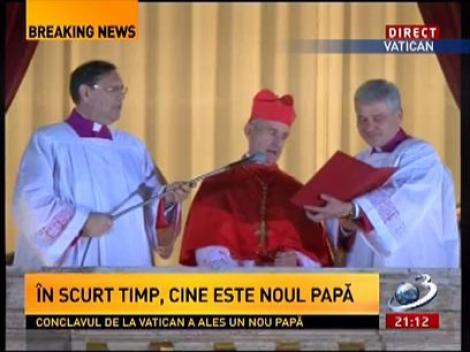 HABEMUS PAPAM! Papa Francisc, numele noului Suveran Pontif