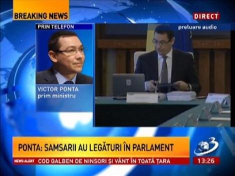 Vctor Ponta: Reogranizăm conducerea ANSVSA