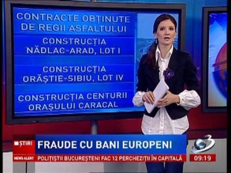 Fraude cu bani europeni
