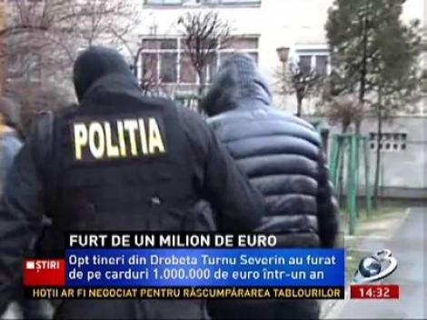 Drobeta Turnu Severin: Furt de un milion de euro cu carduri false